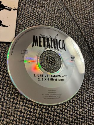 CD Metallica Until It Sleeps 2 Títulos