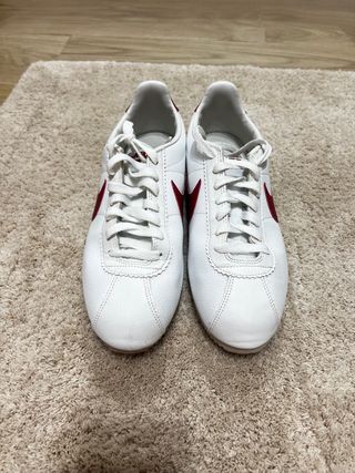 Nike Cortez Talla 42 Blanco/Rojo