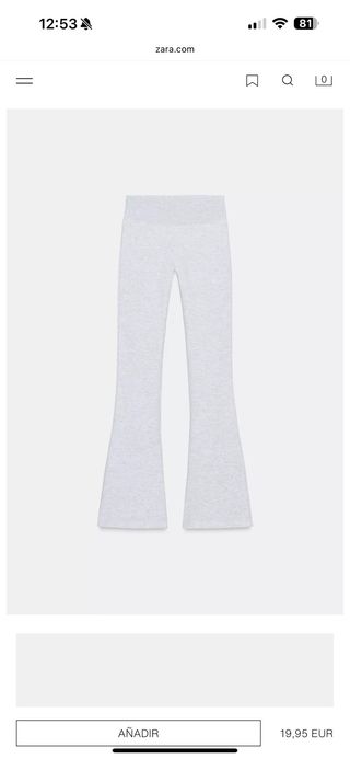 Pantalón de chandal zara