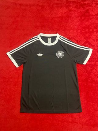 Camiseta Alemania Fútbol Negra