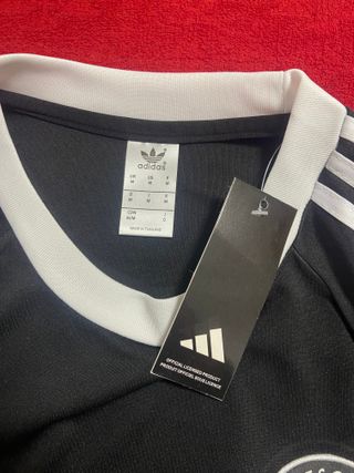 Camiseta Alemania Fútbol Negra