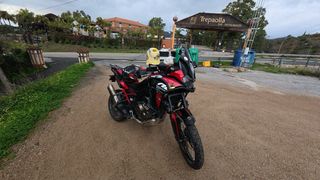 HONDA AFRICA TWIN MANUAL 1100 ROJA