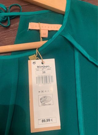 Vestido verde Tintoretto a estrenar