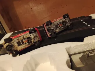 Scalextric rally GP.12 Renault 5 ford fiesta