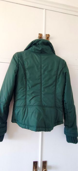 Chaqueta bomber verde Mango