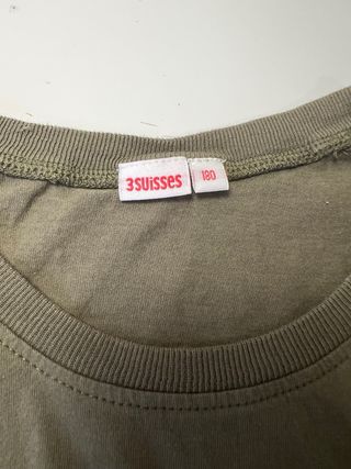 Camiseta sin mangas hombre verde talla S