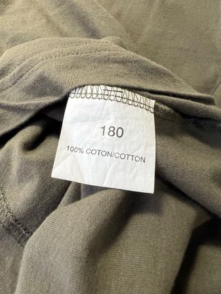 Camiseta sin mangas hombre verde talla S