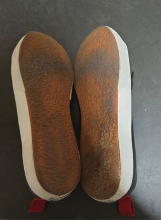 Zapatillas Superga Negras Piel