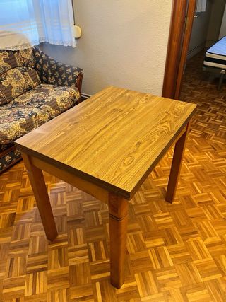 Mesa comedor extensible madera