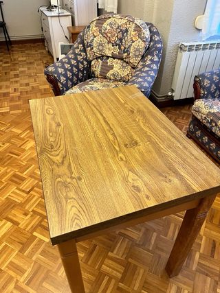 Mesa comedor extensible madera