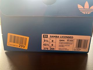 Adidas Samba Liverpool Rojo Blanco