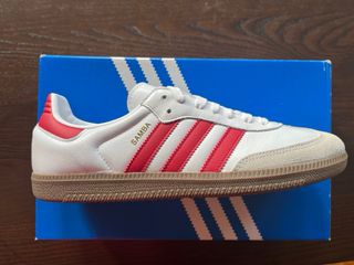 Adidas Samba Liverpool Rojo Blanco