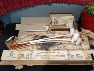 ClayPipe Vintage de arcilla.