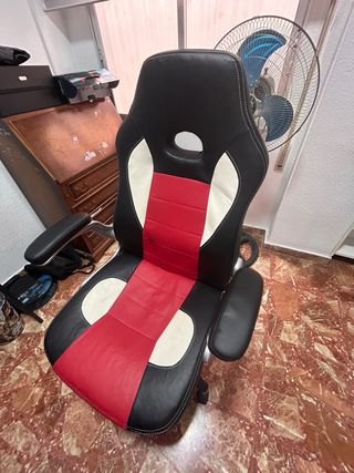 Silla Gaming Negra/Roja