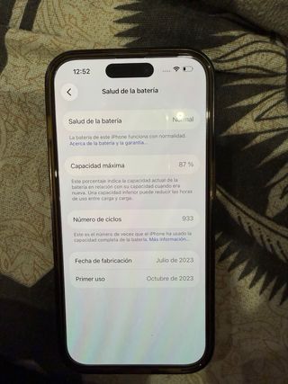 iPhone 15 Pro 128 GB Plata