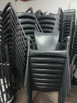 Sillas de bar de plástico