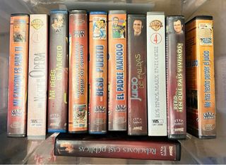 Lote Películas VHS Variadas