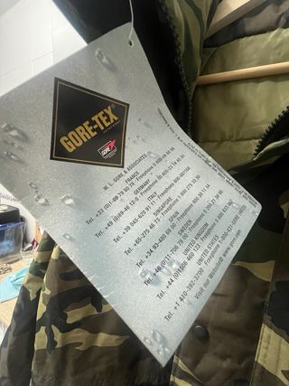 Chaqueta Gore-Tex Camouflage Esercito Terrestre ES