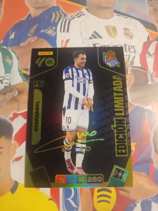 Adrenalyn XL 25/26 Oyarzabal Firma Edición Limitad