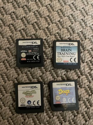 Juego Nintendo DS (sin caja) 5€ ud