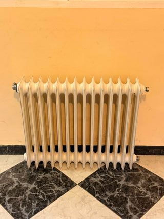 Lote de Radiadores Agua Acero Blancos