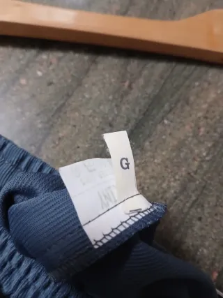 Conjunto chándal gris y azul