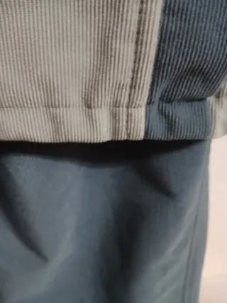 Conjunto chándal gris y azul