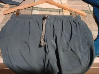 Conjunto chándal gris y azul