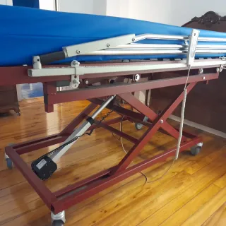 Cama articulada doble motor + colchón