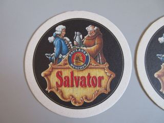 5 Sottobicchieri Birra Paulaner Salvator