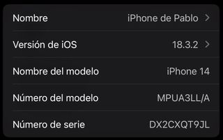 iPhone 14 azul oscuro