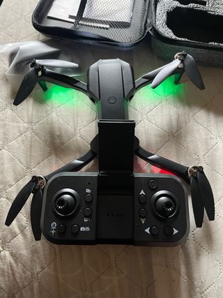 Dron Talodrone Negro Nuevo Sin Uso