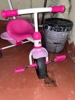 Triciclo infantil rosa
