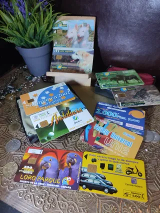 Lote Tarjetas Telefónicas Años 90