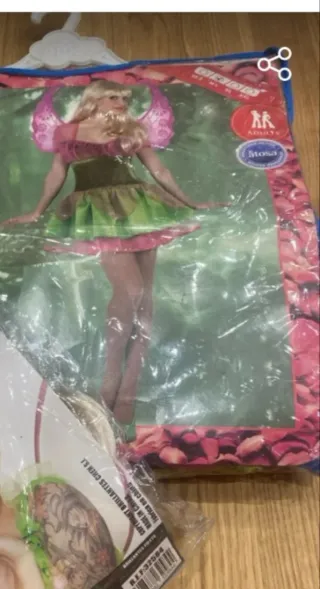 Disfraz Campanilla Talla Única Stosa