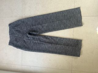 Pantalón Zara Gris Mujer