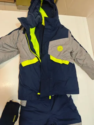 Conjunto Nieve Esquí Pantalón Anorak Guantes
