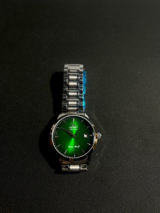 Reloj Orient Bambino 38 Automático Verde NUEVO.