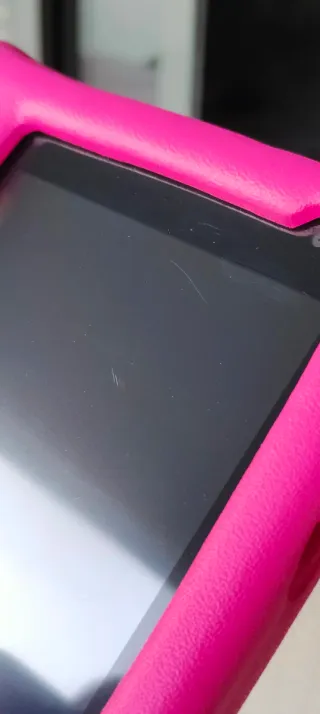 Tablet infantil 7" pulgadas con funda rosa fucsia