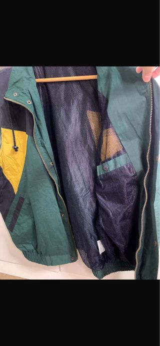 Chaleco Vintage 90s Unisex Verde y Amarillo