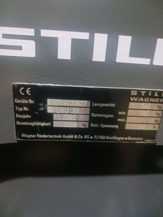 Transpaleta STILL eléctrica