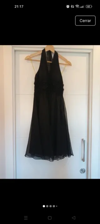 Vestido de fiesta negro