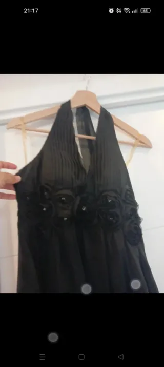 Vestido de fiesta negro