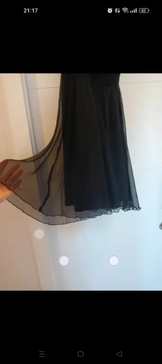 Vestido de fiesta negro