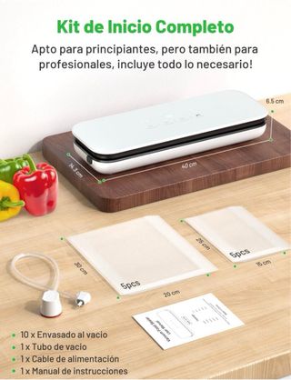Envasadora al Vacío 75kpa Digital