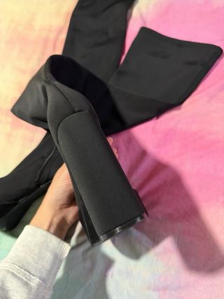 Botas altas Zara Talla 36 Negras