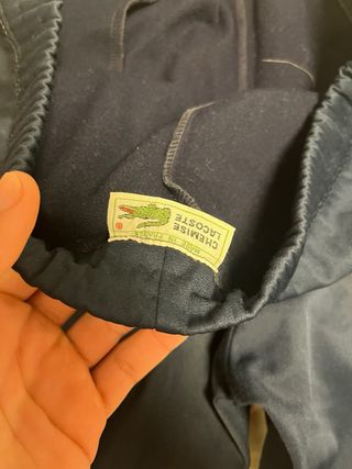 Pantalón de chándal Lacoste azul