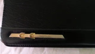 Bolso de mano vintage negro