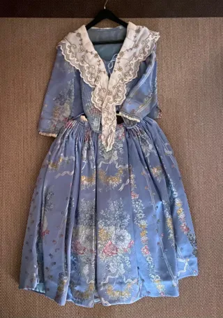 Traje de Fallera Niña + Cancán