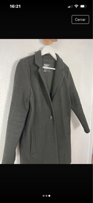 Abrigo Lefties Verde Talla S